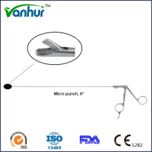 Instrumentos de endoscopia transforaminal lombar 0 ° Microps Punch Forceps